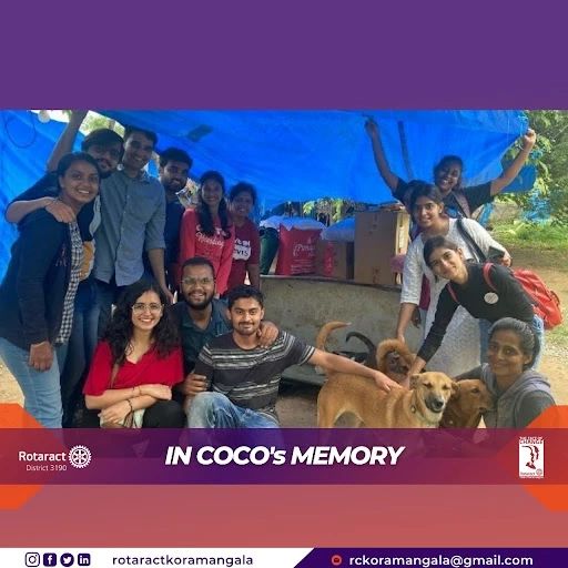 Rotaract Koramangala Bengaluru In Coco's Memory