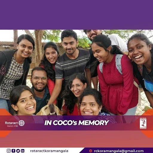 Rotaract Koramangala Bengaluru In Coco's Memory