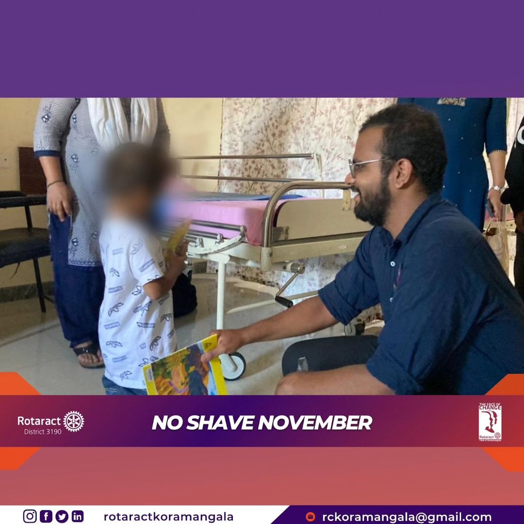 Rotaract Koramangala Bengaluru No Shave November