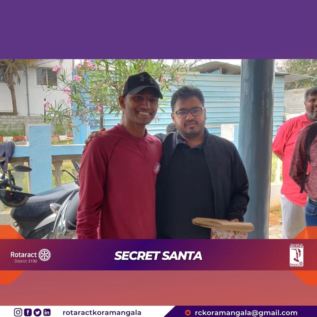 Rotaract Koramangala Bengaluru Secret Santa