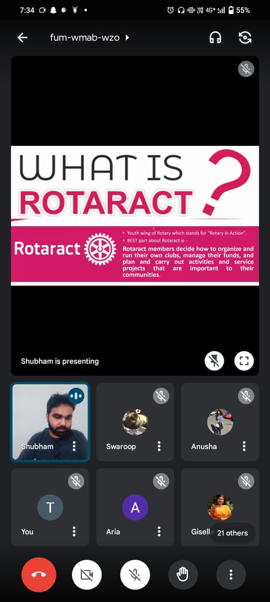 Rotaract Koramangala Bengaluru Shikshana 2.0 ver. Members
