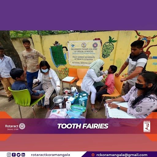 Rotaract Koramangala Bengaluru Tooth Fairies