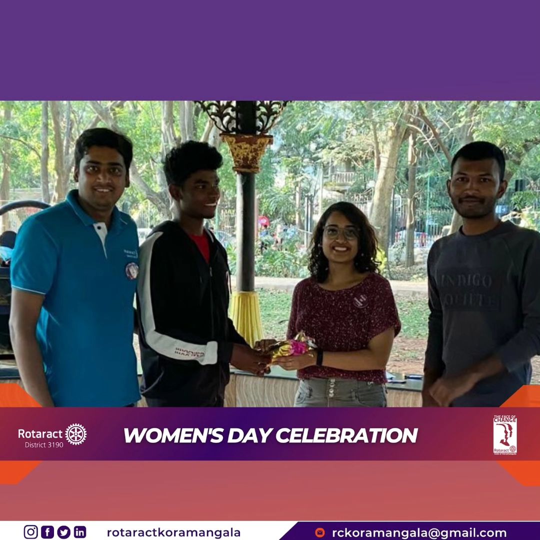 Rotaract Koramangala Bengaluru Women's Day Celebration