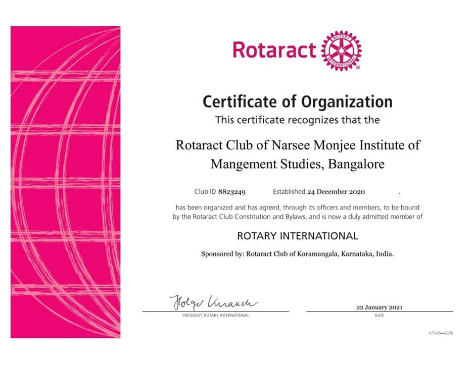 Rotaract Koramangala Bengaluru Showcase December 2020